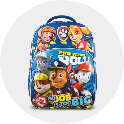 paw patrol luggage target