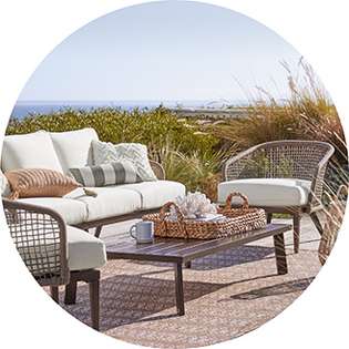 Fairmont 9 Piece Outdoor Wicker Patio Furniture Set 09c - Tropical - Outdoor  Lounge Sets - by Design Furnishings 