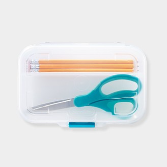 hard plastic pencil box