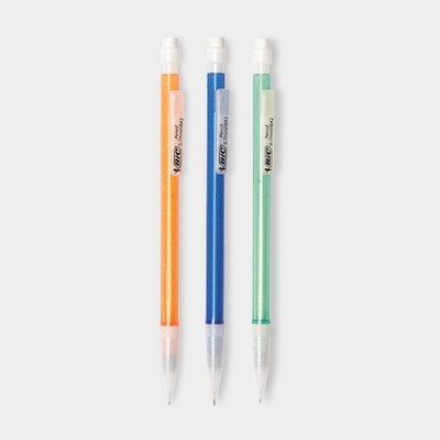 Paper Mate Clearpoint Mechanical Pencils, 0.7 mm Lead Pencil, Black Barrel,  Refillable, 6 Pack