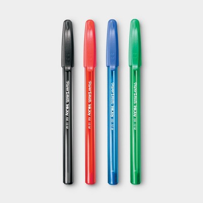 Erasable Rollerball Pens Pilot Frixion Gel Ink Pen Medium 0.7mm Nib Black,  Blue & Red Ink School Blister Pack of 3 Pens 3 Refills 