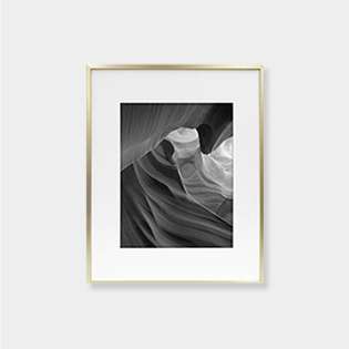 Traditional Style Wide Black White Photo Frame Picture Frame Poster Size Frame 