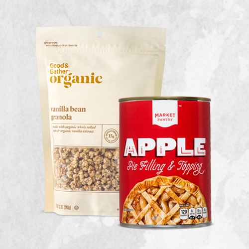 Apple Pie Filling - 20oz - Market Pantry™, Vanilla Bean Granola - 12oz - Good & Gather™