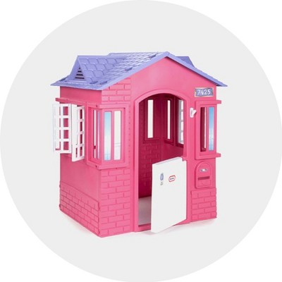 target cubby house plastic