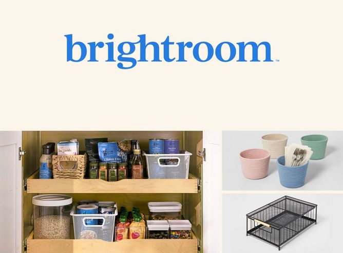 Canvas Desk Drawer Organizer Cream - Brightroom™ : Target