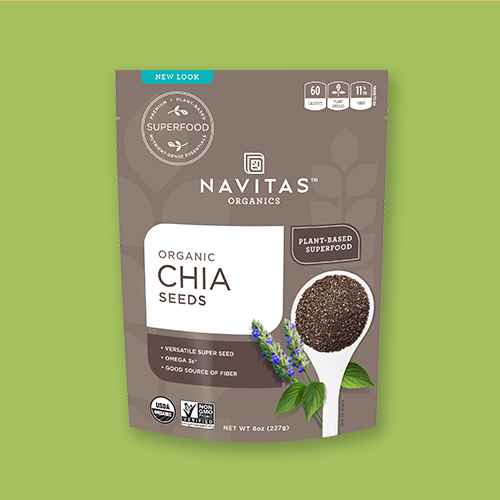 Navitas Organics Vegan Chia Seeds - 8oz, Organic Black Chia Seed - 6oz - Good & Gather™, Navitas Organics Hemp Seeds - 8oz