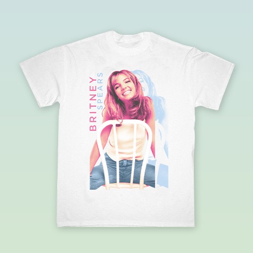 Men's Britney Spears Short Sleeve Graphic T-Shirt - White XL, Men's Britney Spears Pop Star Glitch  T-Shirt - White - Small, Men's Whitney Houston Short Sleeve Graphic T-Shirt - Black S