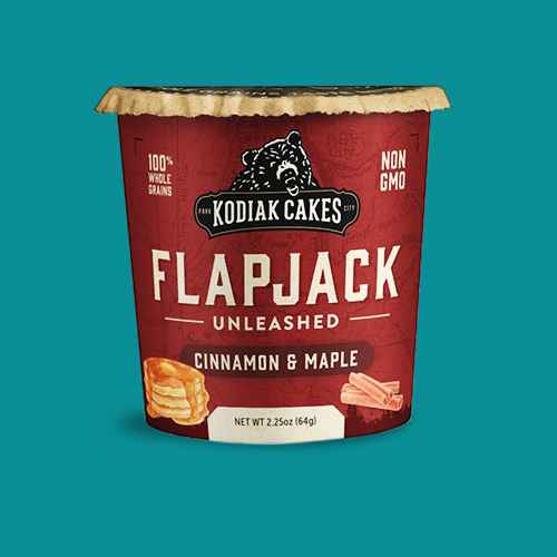 Kodiak Cakes Protein-Packed Single-Serve Flapjack Cup Cinnamon & Maple - 2.26oz