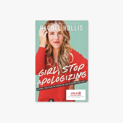 Girl Stop Apologizing by Rachel Hollis - Target Exclusive