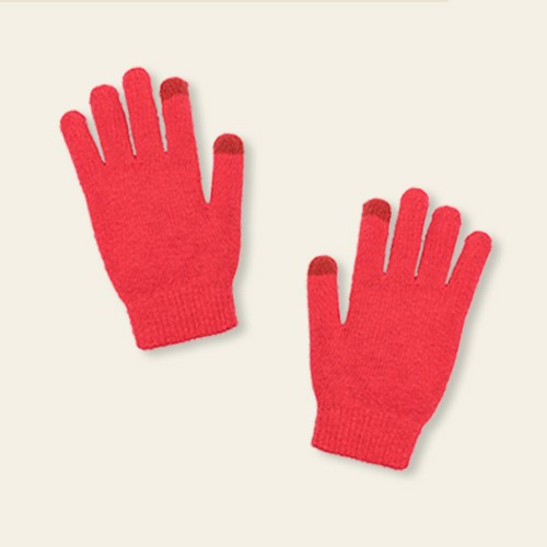 Women's Knit Gloves - Wild Fable™ Red