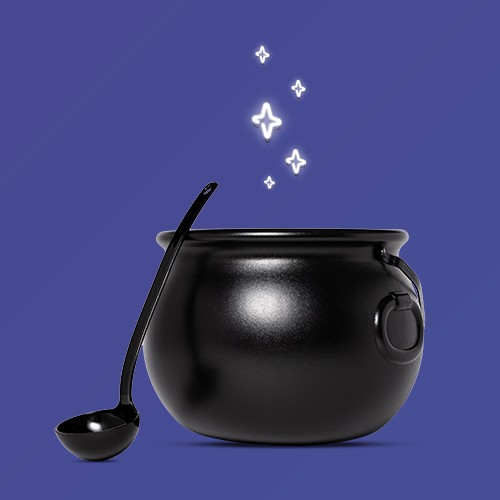 Cauldron with Ladle Halloween Serving Bowl - Hyde & EEK! Boutique™