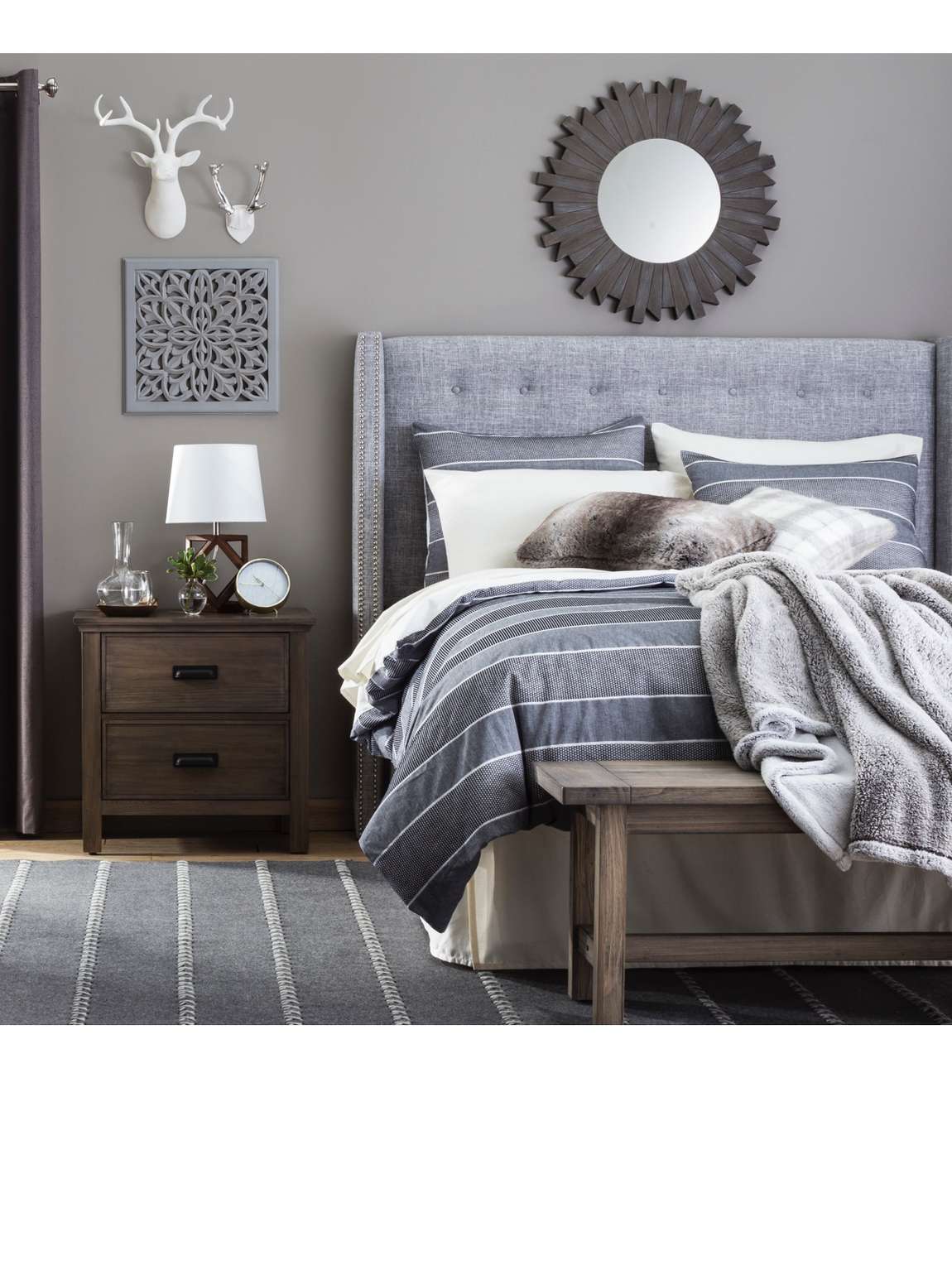 Modern Rustic Bedroom Collection Target