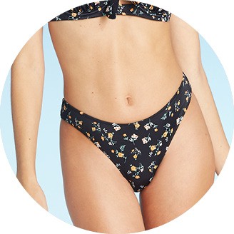 target boyshort swim bottoms