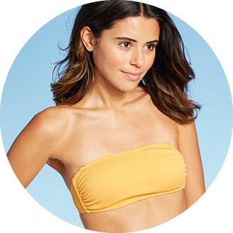 strapless bathing suit target