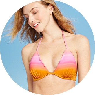 push up bathing suits target