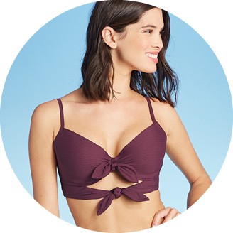 target swim tops