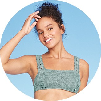 swim tops target