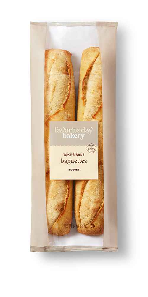 Take And Bake Baguettes - 14oz/2ct - Favorite Day™, Soft French Bread - 16oz - Favorite Day™, Take And Bake Baguette - 11.5oz - Favorite Day™