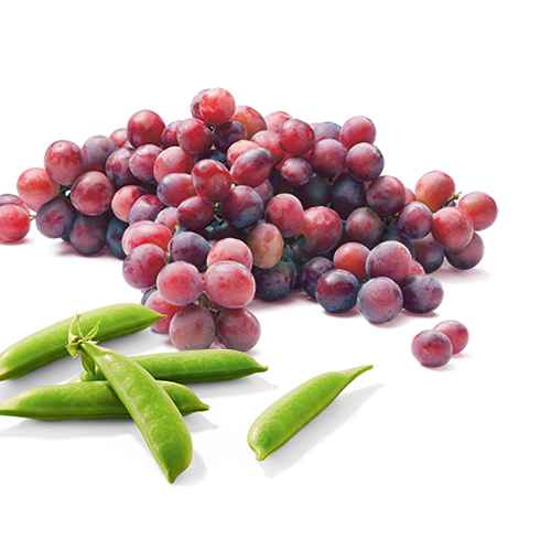 Extra Large Green Seedless Grapes - 1.5lb Bag, Extra Large Red Seedless Grapes - 1.5lb Bag, Sugar Snap Peas - 15oz - Good & Gather™, Sugar Snap Peas - 8oz - Good & Gather™