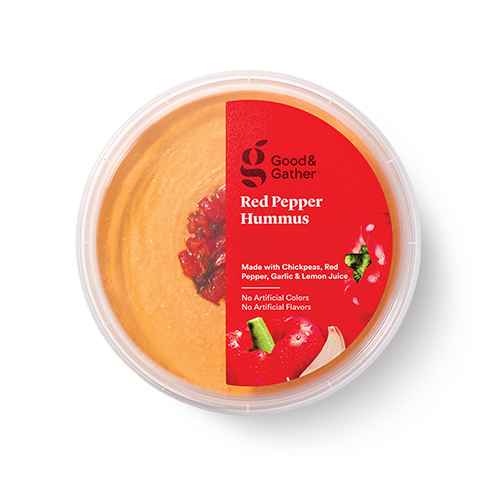 Red Pepper Hummus - 10oz - Good & Gather™, Roasted Garlic Hummus - 10oz - Good & Gather™, Olive Tapenade Hummus - 10oz - Good & Gather™