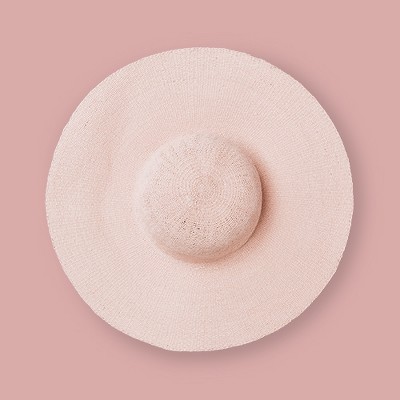 Women's Open Weave Floppy Hats - A New Day™ One Size