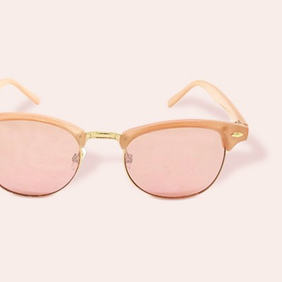 Women's Clubmaster Sunglasses - Wild Fable™ Pale Pink