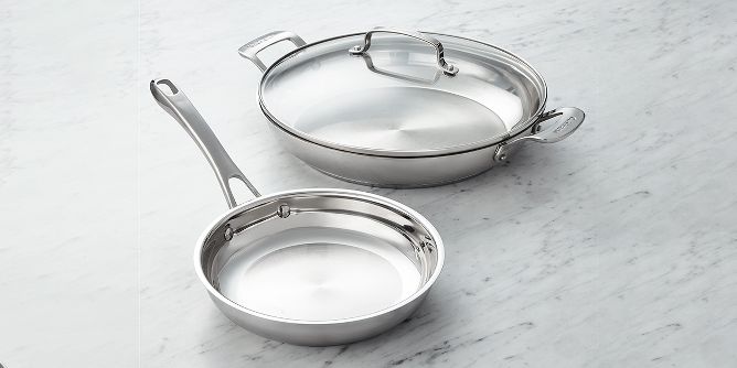 Kitchenaid 3-ply Base Stainless Steel 11pc Cookware Set : Target