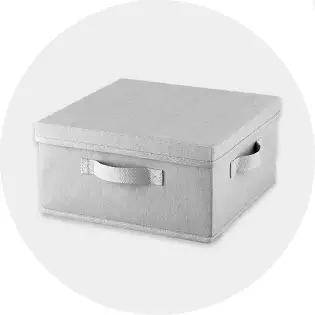 Washington Nationals Fabric Storage Box with Lid 