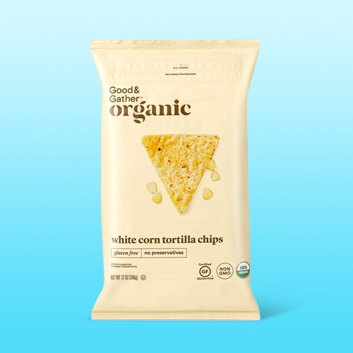 Organic White Corn Tortilla Chips - 12oz - Good & Gather™