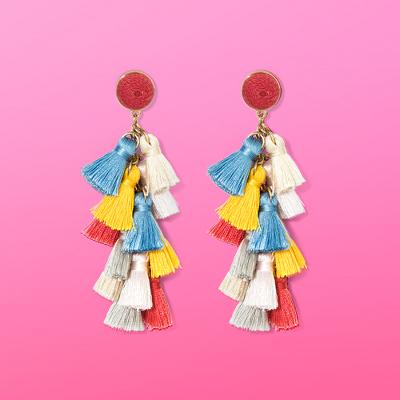 SUGARFIX by BaubleBar Multi-Tassel Drop Earrings