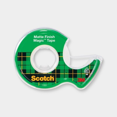 Scotch 2pk Magic Tape Matte Finish 3/4 X 600 : Target