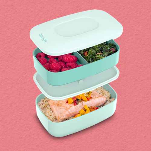 Bentgo Classic All-in-One Stackable Lunch Box Container - Coastal Aqua
