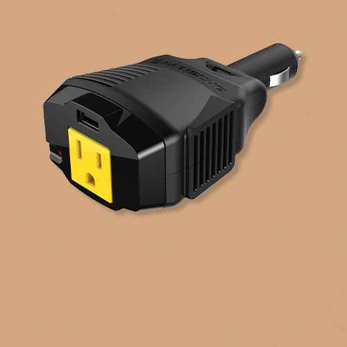Scosche 100W Power Inverter 12V with USB and AC Outlet PI100CL