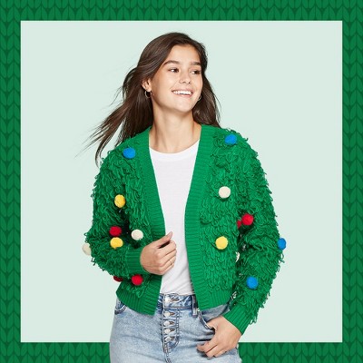 target christmas cardigan