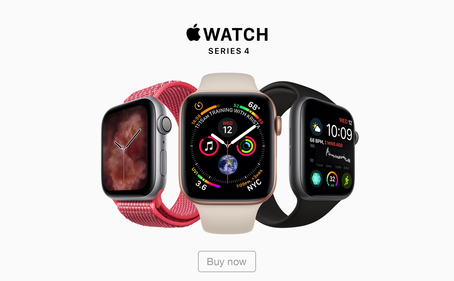 Apple Watch Series 4. Buy now.