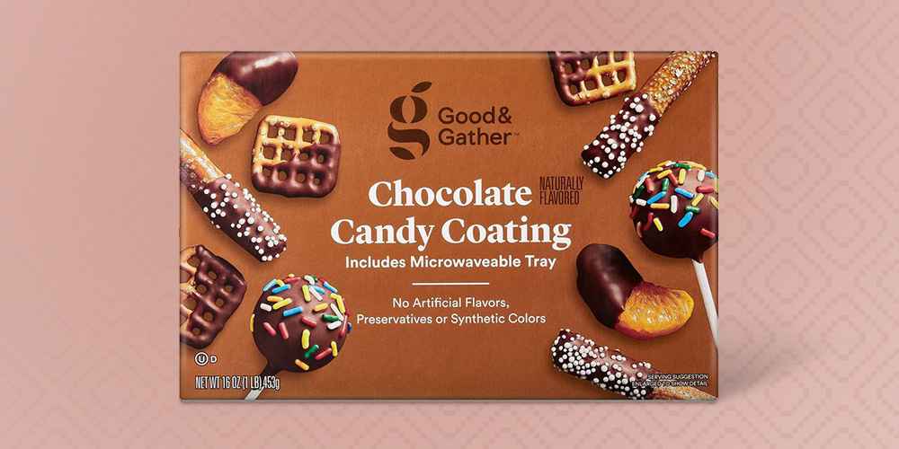 Naturally Flavored Chocolate Candy Coating - 16oz - Good & Gather™