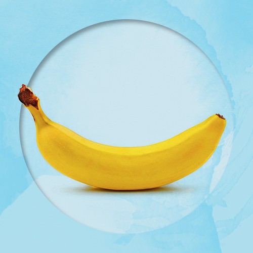 Banana - each, Strawberry Banana Frozen Fruit Blend - 48oz - Good & Gather™