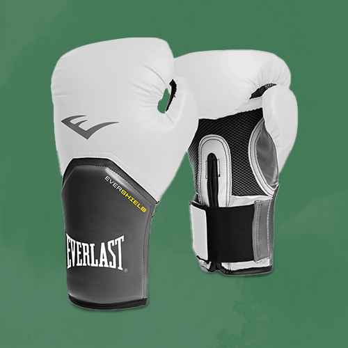 Everlast Pro Style Elite 12oz Training Boxing Gloves - White