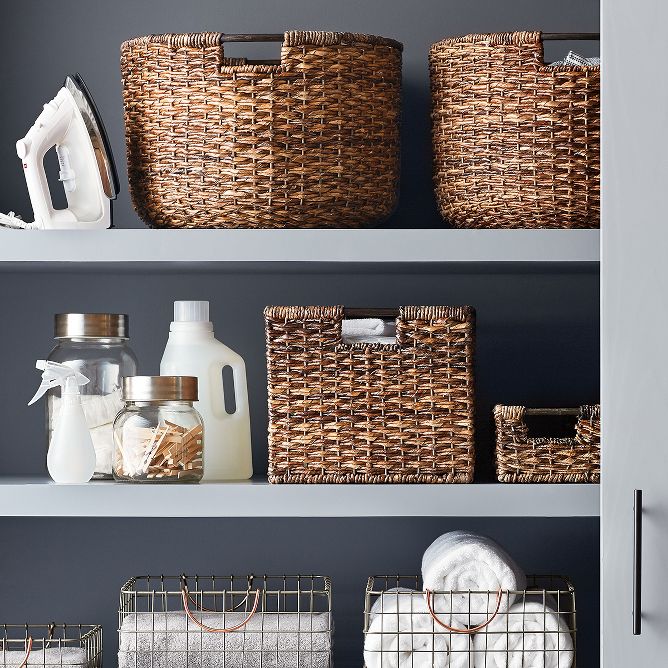 Decorative Fabric Storage Baskets in 18 Patterns