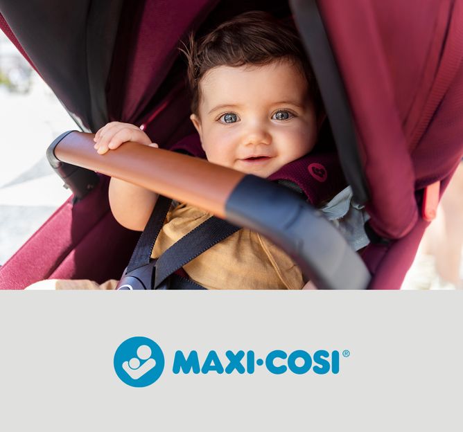 Maxi-Cosi Zelia S Trio 3 in 1 Baby Stroller Travel System, Foldable,Compact  and Tilting Stroller, with CabrioFix S i-Size Baby Car Seat, Accessories