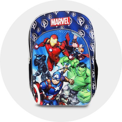 target avengers backpack