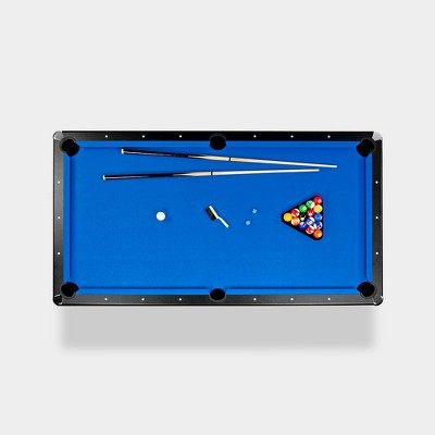 Costway 48'' Mini Table Top Pool Table Game Billiard Set Cues Balls Gift  Indoor Sports : Target