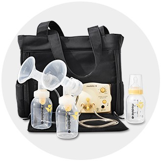 target breast pump bags