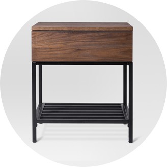 black end tables target