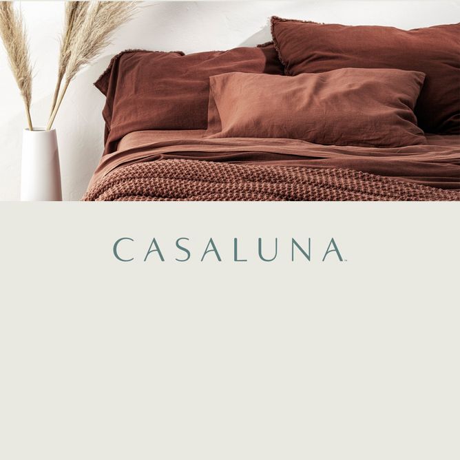 Heavyweight Linen Blend Stripe Comforter & Sham Set - Casaluna™ : Target