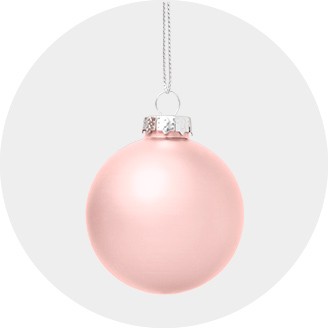 baby pink tree decorations