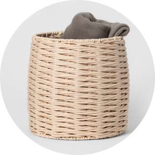 Decorative Basket Decorative Storage Baskets Target