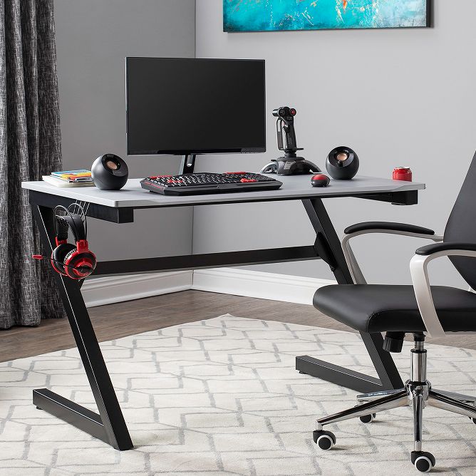  Tangkula 48 Inch Gaming Desk, K-Shaped Racing Style PC