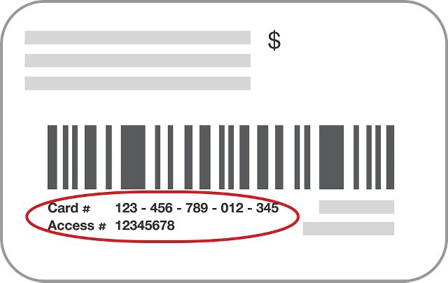 gift card number locations image