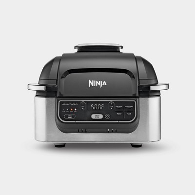 Ninja Foodi Smart 5-in-1 Indoor Grill with 4qt Air Fryer LG451BK